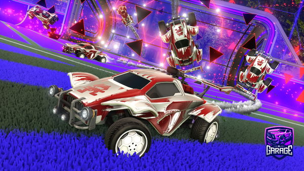 A Rocket League car design from vulturexn