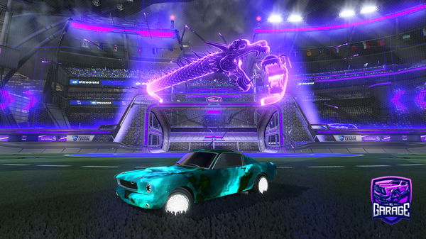 A Rocket League car design from bubbelspl