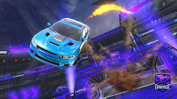 A Rocket League car design from SaberHellcat