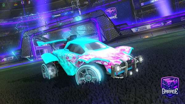 A Rocket League car design from NightRid3r