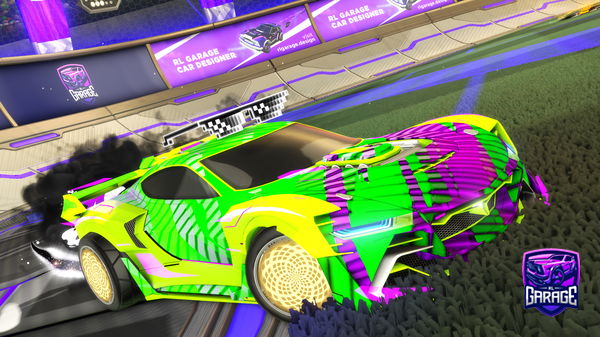 A Rocket League car design from Rxspect1369