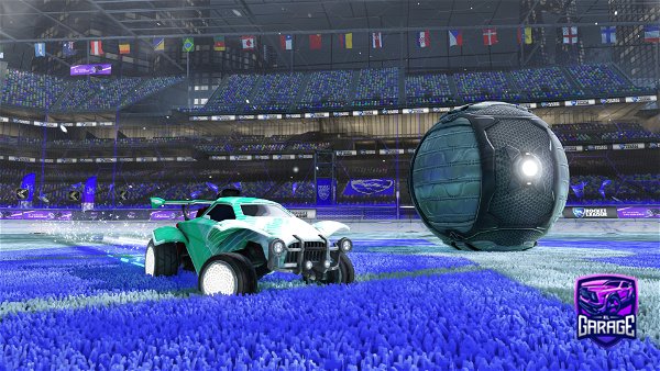 A Rocket League car design from CoolPenguin