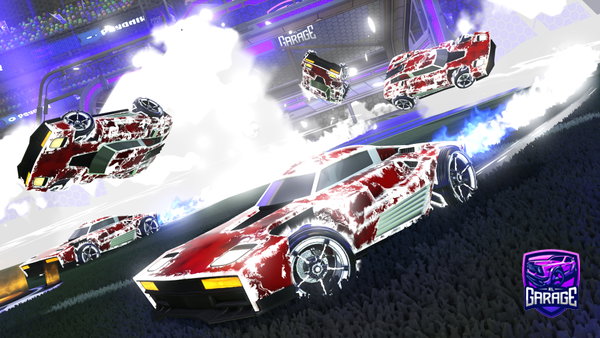 A Rocket League car design from mrferro