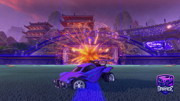 A Rocket League car design from Toxicity-09