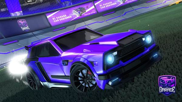 A Rocket League car design from afrostedbagel