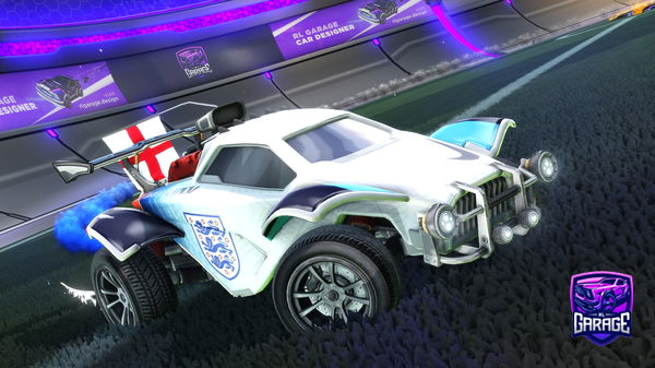 A Rocket League car design from ShootYT