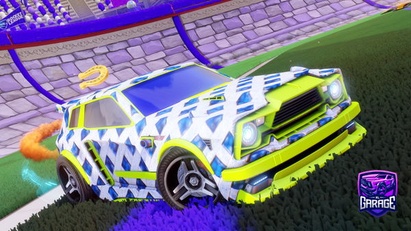 A Rocket League car design from jlappy