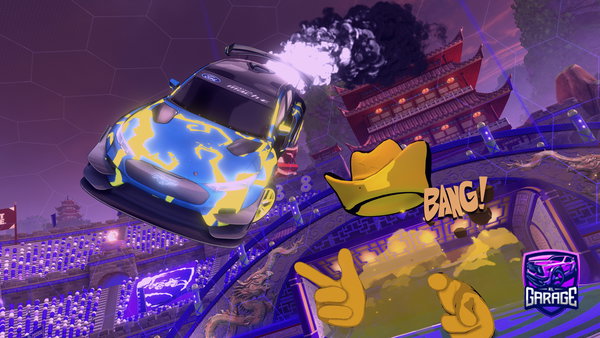 A Rocket League car design from W-KEY_ag7
