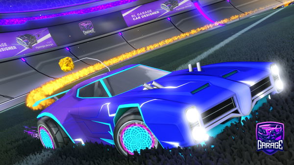 A Rocket League car design from gicy