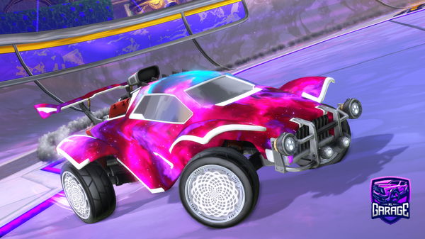 A Rocket League car design from SEN__Bugha