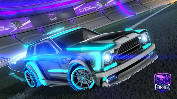 A Rocket League car design from Srisuroz