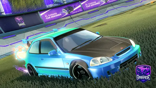 A Rocket League car design from bigdeepz
