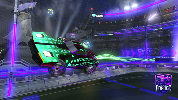 A Rocket League car design from GPRL