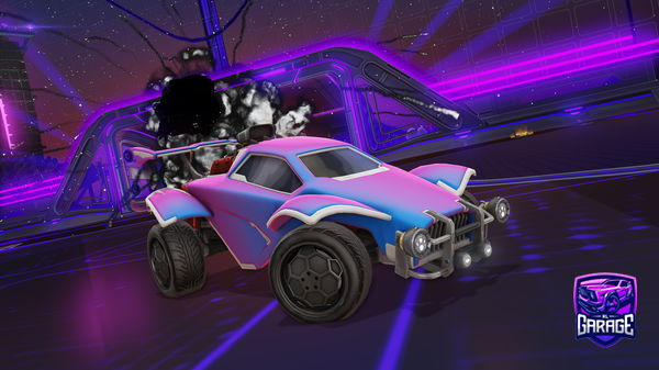 A Rocket League car design from 0N3
