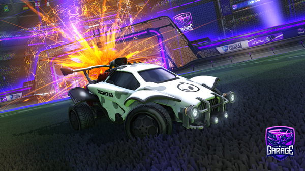 A Rocket League car design from ItsBooh