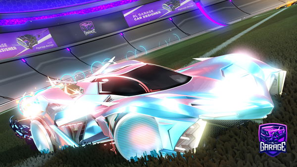 A Rocket League car design from SomberP