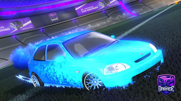 A Rocket League car design from pinpoynt