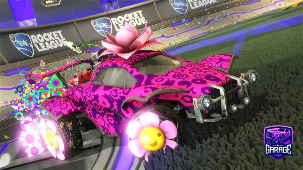A Rocket League car design from Freestyleiscool