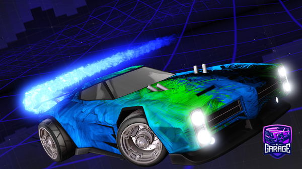 A Rocket League car design from Clone512