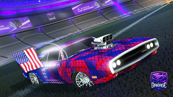 A Rocket League car design from GODViN