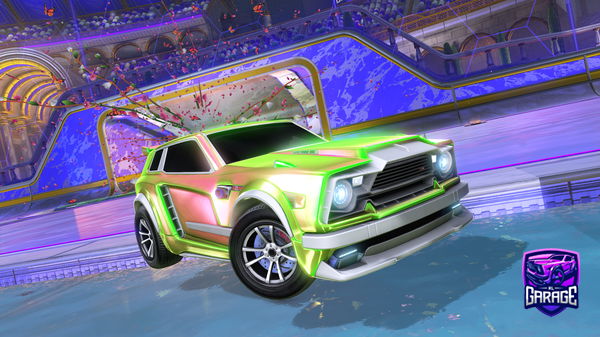 A Rocket League car design from xrimed