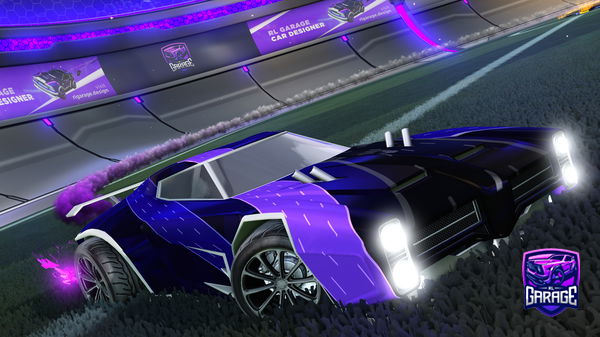 A Rocket League car design from Glitcherder