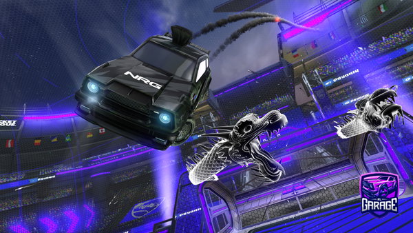 A Rocket League car design from SBDW6