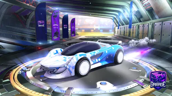 A Rocket League car design from ChatDisabled-RL