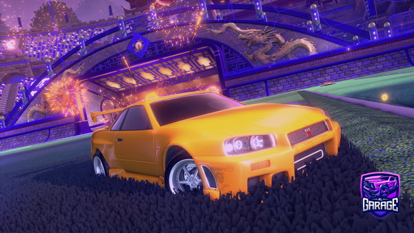 A Rocket League car design from AtomicX8