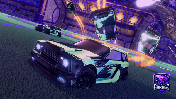 A Rocket League car design from Nico191012