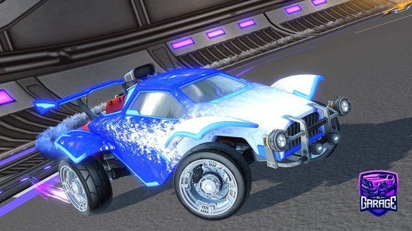 A Rocket League car design from ECPLISE