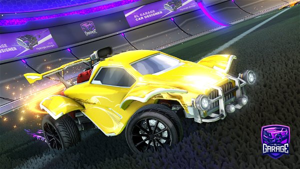 A Rocket League car design from BootyClappa