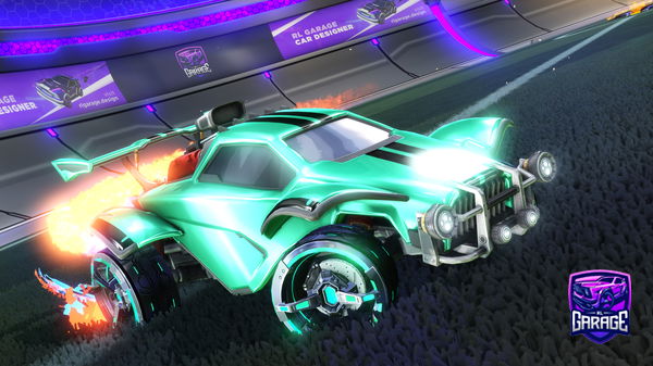 A Rocket League car design from tyty001
