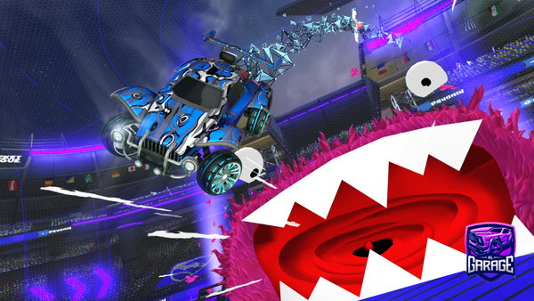 A Rocket League car design from f4sasj4
