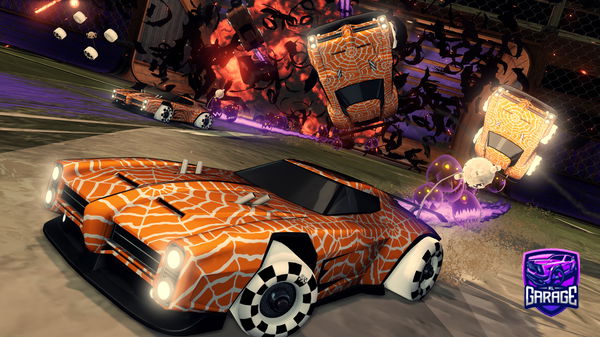 A Rocket League car design from HiRandomTV