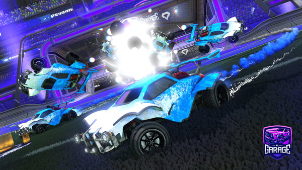 A Rocket League car design from Pulse-ni-ght
