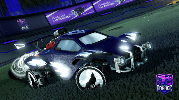 A Rocket League car design from ocloudedo