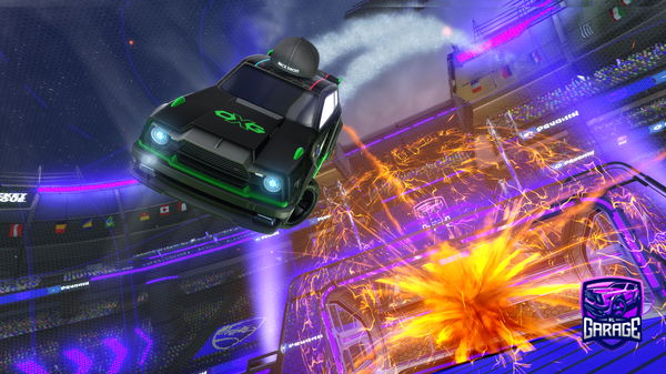 A Rocket League car design from magicjuju