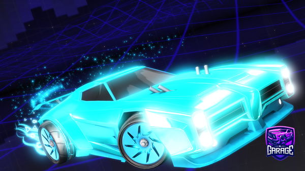 A Rocket League car design from RLAvokado