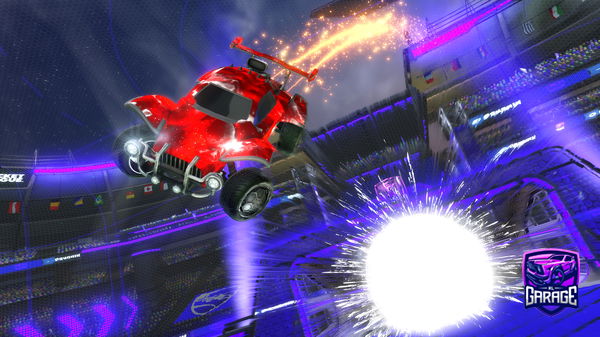 A Rocket League car design from yoyofrito