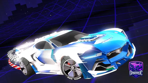 A Rocket League car design from pulse_gxdzxlla