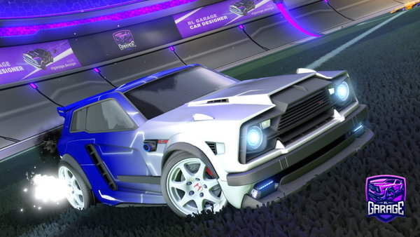 A Rocket League car design from kaebian