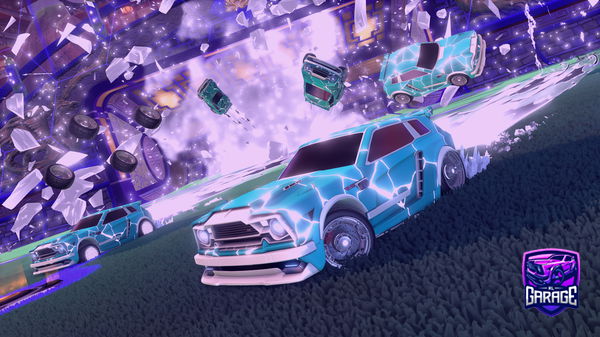 A Rocket League car design from titox1111
