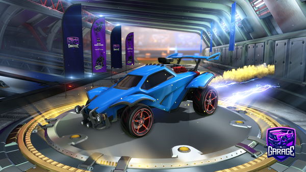 A Rocket League car design from KingOfFir3