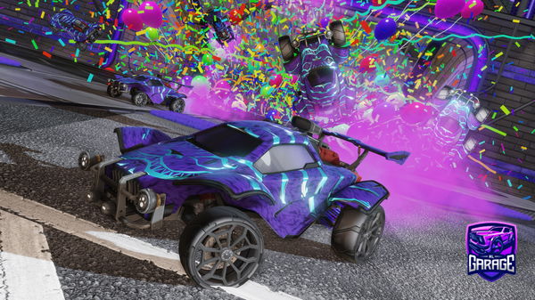 A Rocket League car design from IHazKrabz4U
