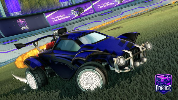 A Rocket League car design from Flixinz