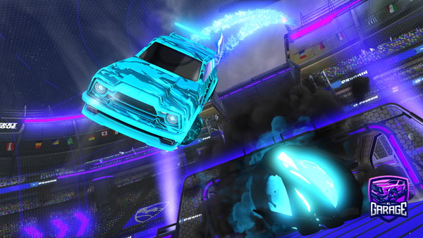 A Rocket League car design from SirTechno