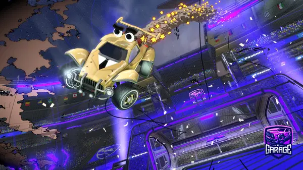 A Rocket League car design from Smthng