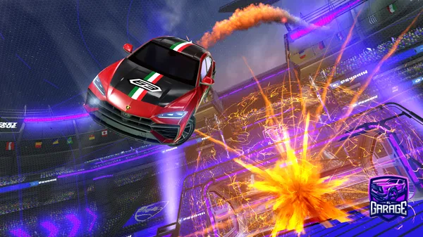 A Rocket League car design from MOHAMED417