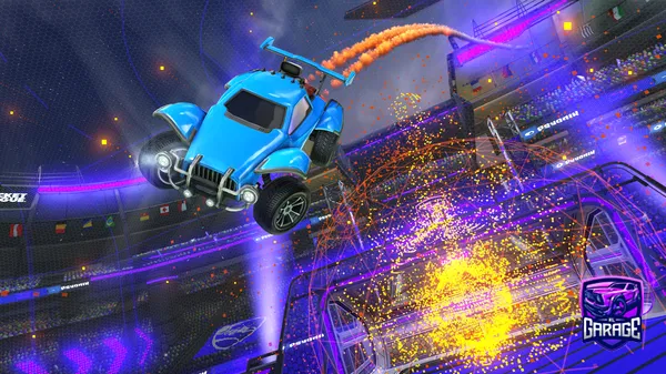 A Rocket League car design from MidoriyaIzuku908